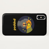 PupPod-lampjes alleen Achievement Badge Case-Mate iPhone Case (Achterkant (horizontaal))