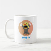 PupPod Squeaker Achievement Badge Koffiemok (Links)