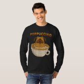 Puppuccino - Hondenliefhebber Cappuccino minnaar - T-shirt (Voorkant volledig)