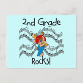 Puppy 2e grade Rocks T-shirts en cadeaus Briefkaart (Voorkant)