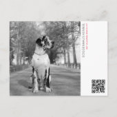 Puppy aankondiging briefkaart (Voorkant)