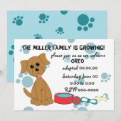 Puppy Adoption Celebration! Kaart (Voorkant / Achterkant)