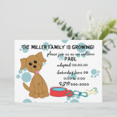 Puppy Adoption Celebration! Kaart (Staand voorkant)