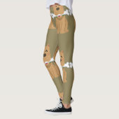 Puppy and Bone Pattern Leggings (Links)