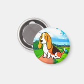 Puppy,Animal, pet Magneet (Voorkant / Achterkant)