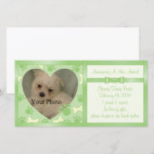 Puppy Announcement Aankondiging (Voorkant / Achterkant)