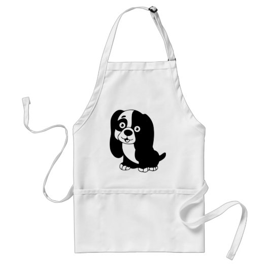 Puppy Apron Standaard Schort (Voorkant)