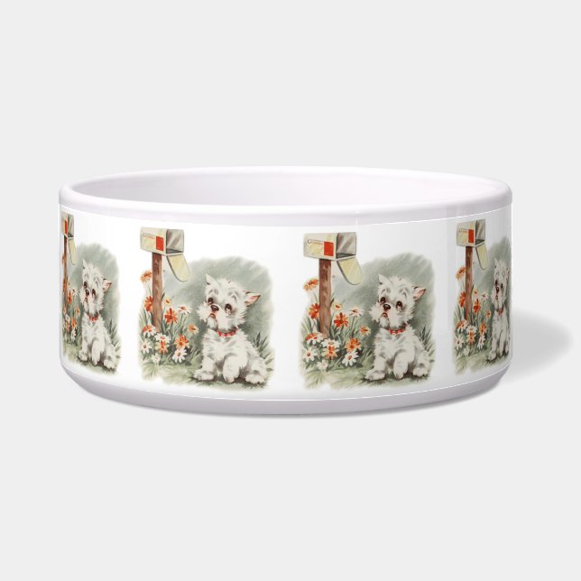  Puppy Art Trieste Puppy Voerbakje (Voorkant)