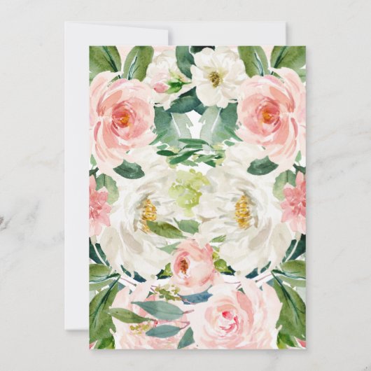 Puppy Baby shower-uitnodiging, Kaart (Achterkant)