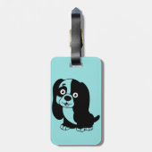 Puppy Bagagelabel (Achterkant verticaal)