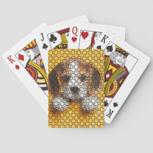 Puppy, Beagle, dier Pokerkaarten