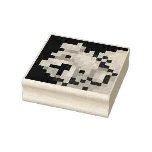 Puppy begging pixelart, stempel, Pixel Art  Rubberstempel