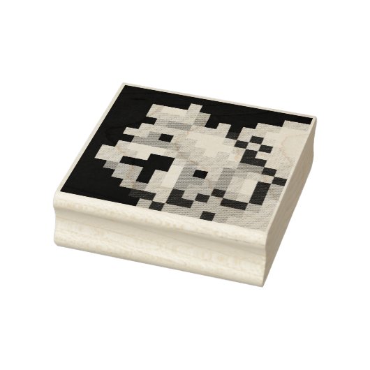 Puppy begging pixelart, stempel, Pixel Art  Rubberstempel (Stempel)