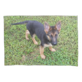 Puppy beschermd kussensloop (Voorkant)