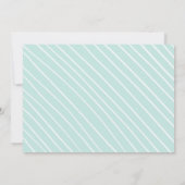 Puppy Birthday Invitation Dog Party Pawty Boy Kaart (Achterkant)