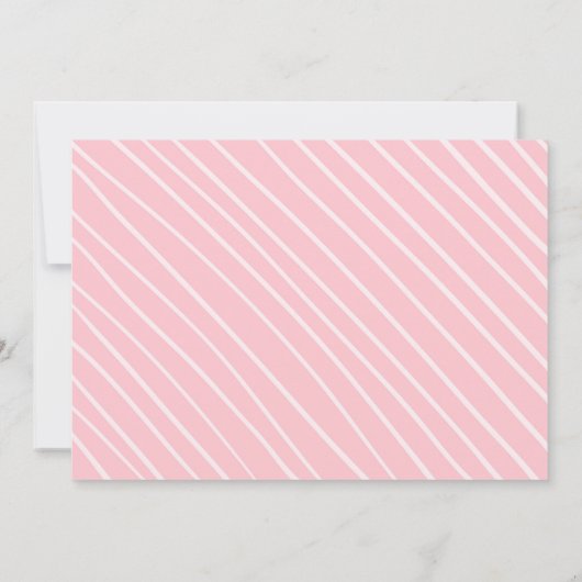 Puppy Birthday Invitation Dog Party Pawty Girl Kaart (Achterkant)