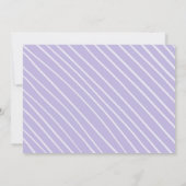 Puppy Birthday Invitation Dog Party Pawty Girl Kaart (Achterkant)