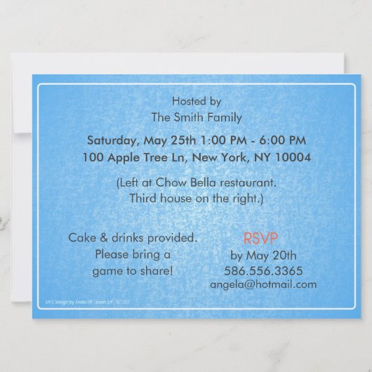 Puppy Birthday Party Pug Cake Boy Off-Leash Art™ Kaart (Achterkant)