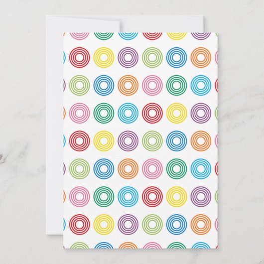 Puppy Birthday Uitnodiging (Achterkant)