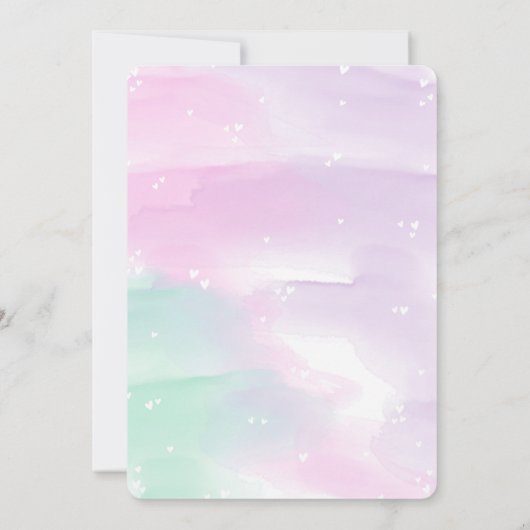 Puppy Birthday Uitnodiging (Achterkant)