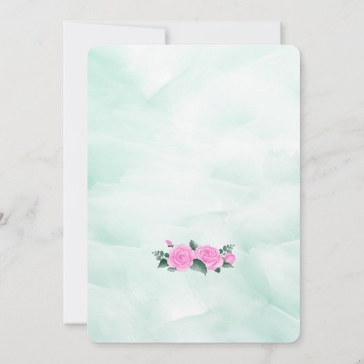 Puppy Birthday Uitnodiging (Achterkant)