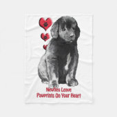 Puppy Blanket verfrissen Fleece Deken (Voorkant)