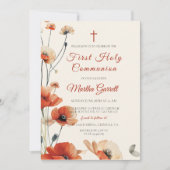 Puppy Bloemen Bloemen Bloemen Dochter Eerste Heili Kaart (Voorkant)