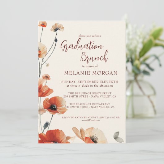 Puppy Bloemen Bloemenbrunch met bruid Kaart (Staand voorkant)