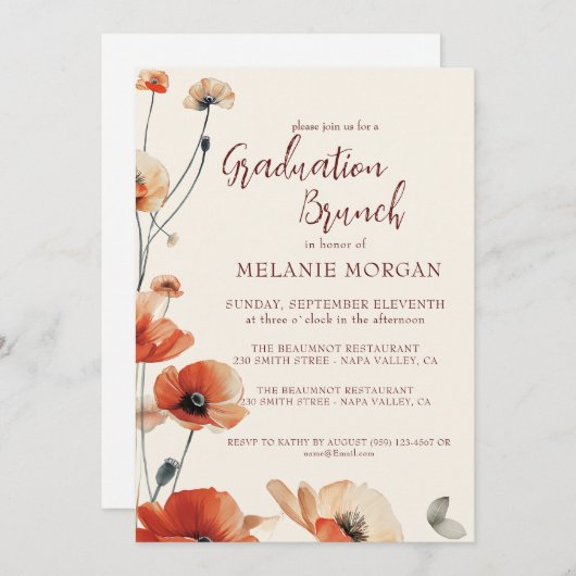 Puppy Bloemen Bloemenbrunch met bruid Kaart (Voorkant / Achterkant)