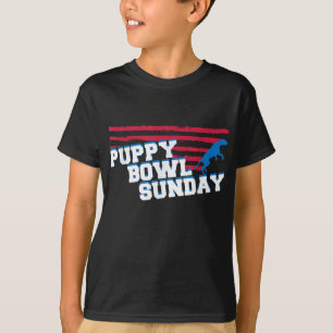 Puppy Bowl Sunday Cute Hondenliefhebber Gift T-shirt