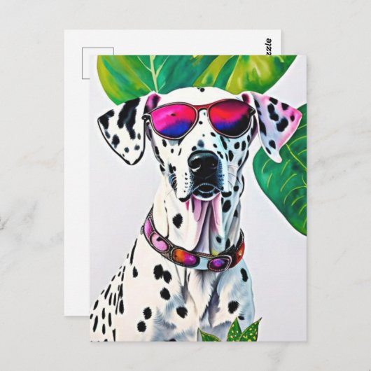 puppy briefkaart (Voorkant / Achterkant)