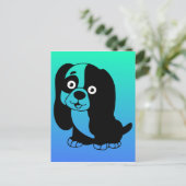 Puppy Briefkaart (Staand voorkant)