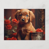 Puppy Briefkaart (Voorkant)