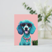 puppy briefkaart (Staand voorkant)