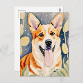 puppy briefkaart (Voorkant / Achterkant)