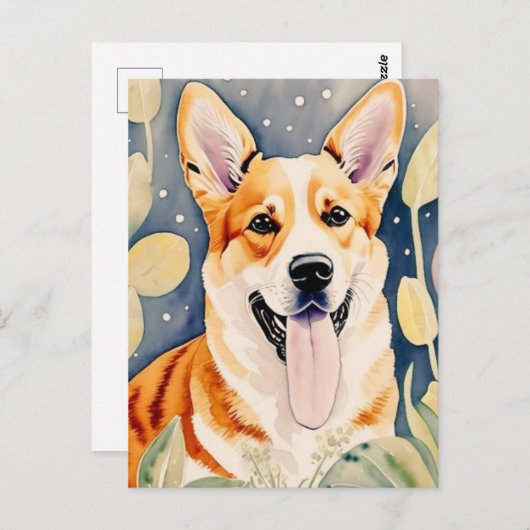 puppy briefkaart (Voorkant / Achterkant)