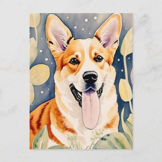 puppy briefkaart (Voorkant)