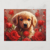Puppy Briefkaart (Voorkant)