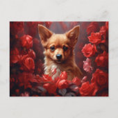 Puppy Briefkaart (Voorkant)