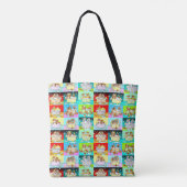 Puppy Bubble Bath Patterns Bag Tote Bag (Achterkant)