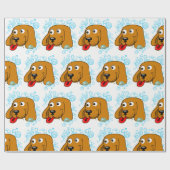Puppy Bubbles Cadeaupapier (Vlak)