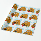 Puppy Bubbles Cadeaupapier (Uitgerold)