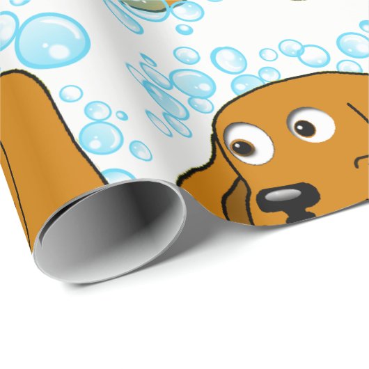 Puppy Bubbles Cadeaupapier (Rol Hoek)