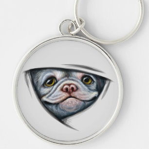 Puppy Bulldog Sleutelhanger
