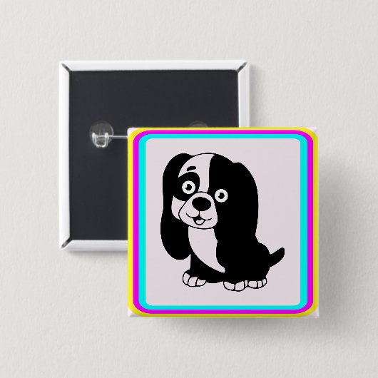 Puppy Button (Voorkant /achterkant)