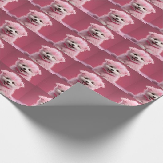 puppy cadeaupapier (Hoek)