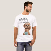 Puppy Call: Any Cookies? T-shirt (Voorkant volledig)