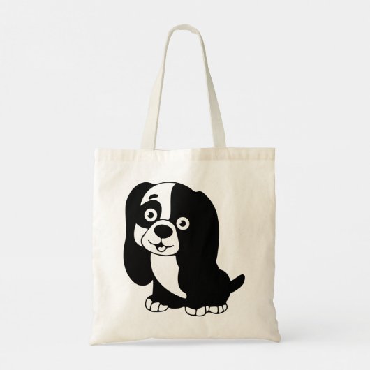 Puppy Canvas tas (Achterkant)