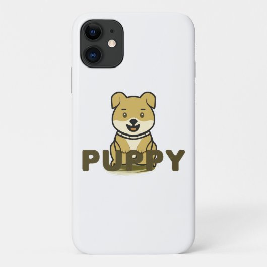 Puppy Case-Mate iPhone Case (Achterkant)