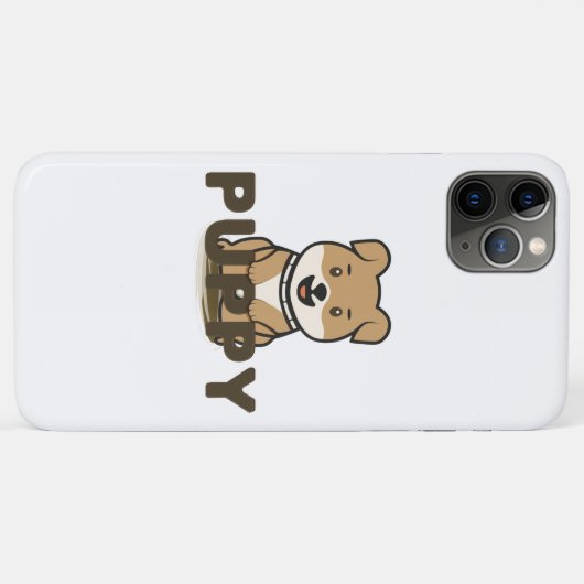 Puppy Case-Mate iPhone Case (Achterkant (horizontaal))